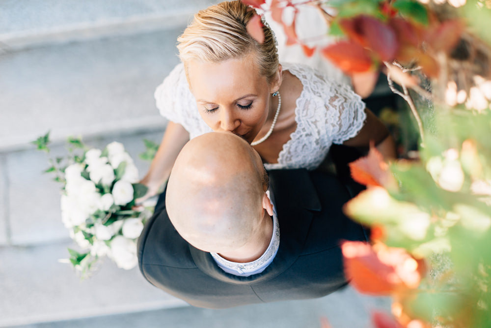 Bröllop på Oskarsterrassen på Skansen i Stockholm